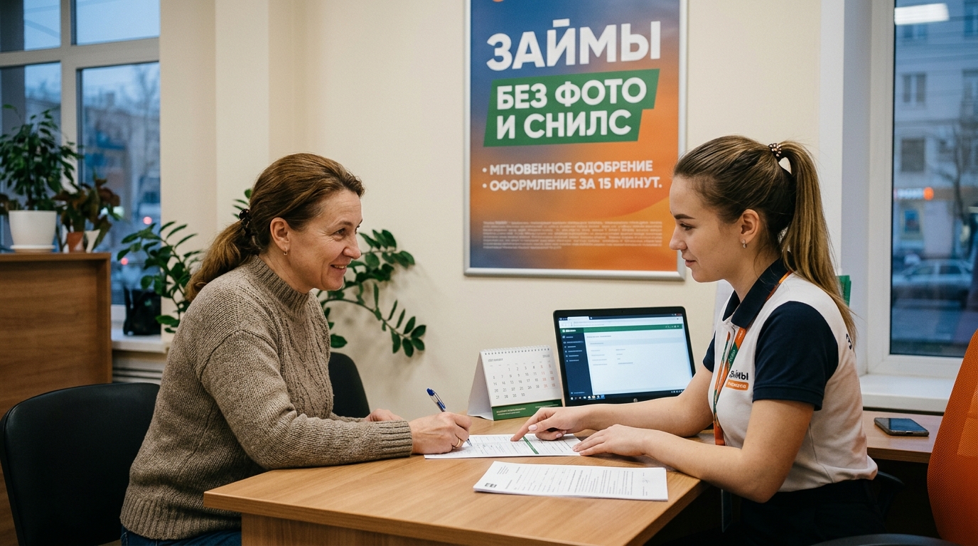 Займы без фото и снилс