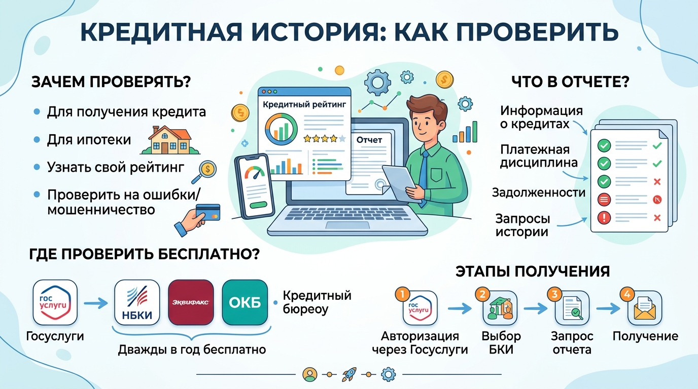 Кредитная история: как проверить