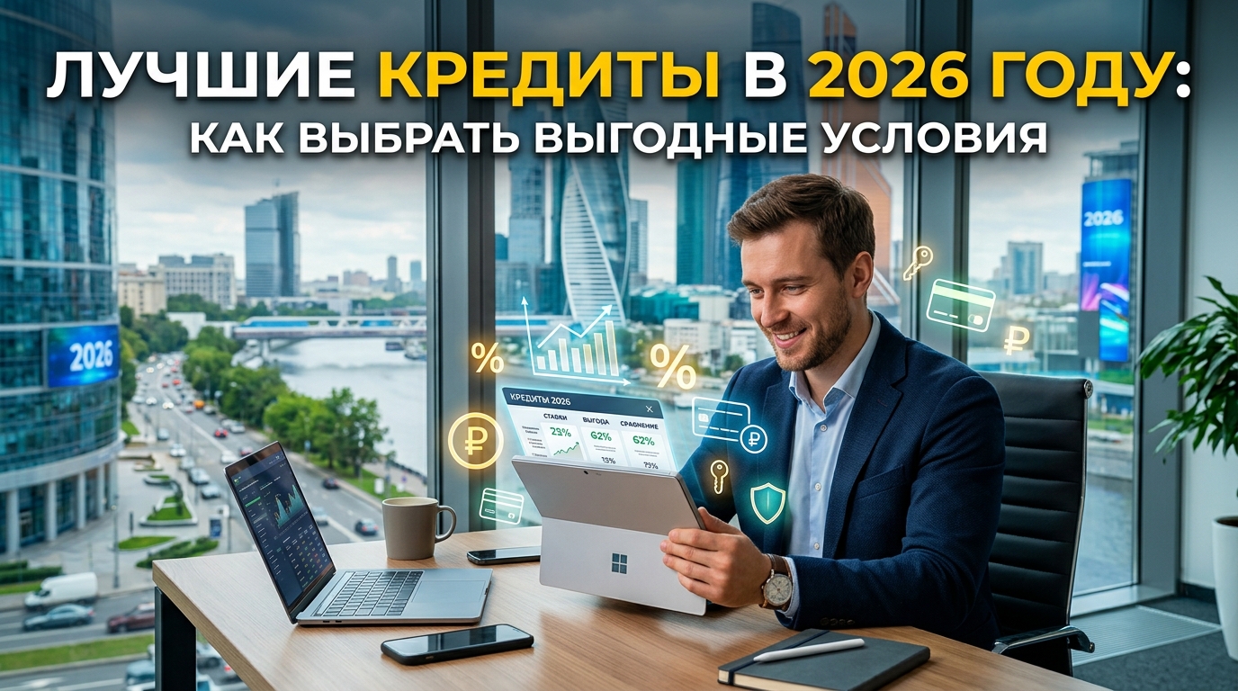Лучшие кредиты в 2026 году: как выбрать выгодные условия