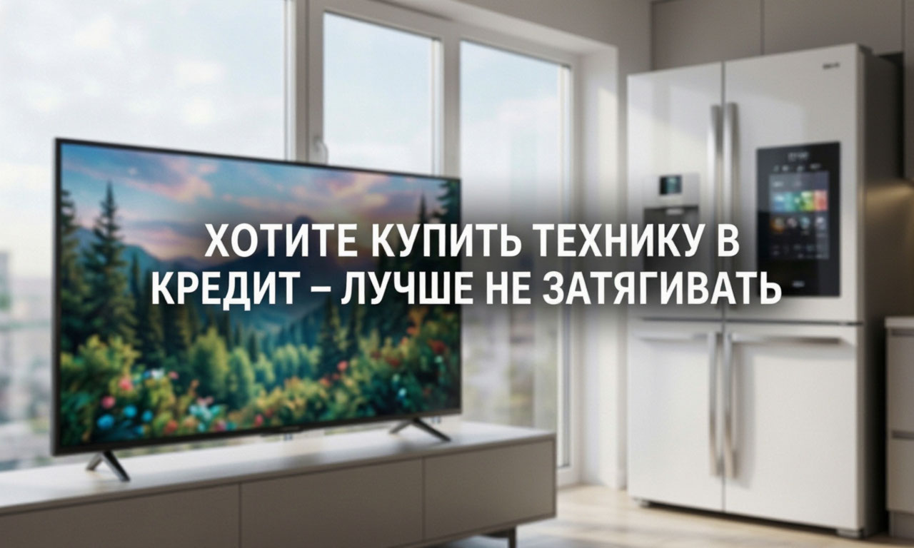 Хотите купить технику в кредит — лучше не затягивать.