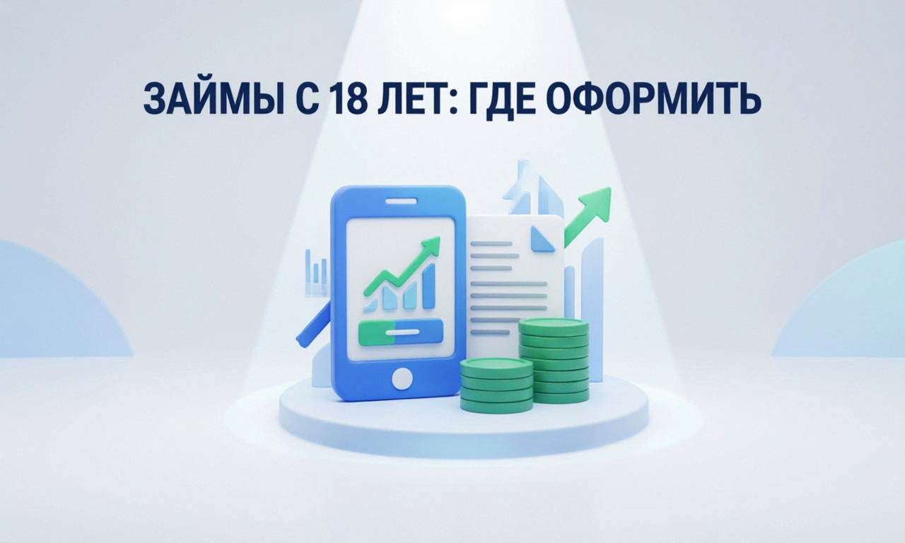 Займы с 18 лет: где оформить